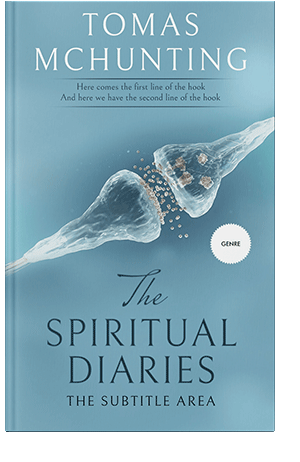 Pre Made Book Cover Glacier