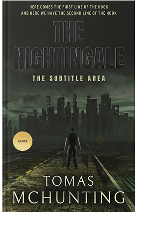 Pre Made Book Cover Log Cabin