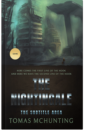 Premade Book Cover Heavy Metal