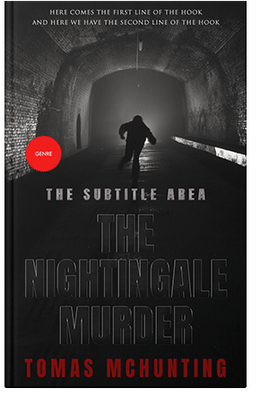 Pre Made Book Cover Cod Gray