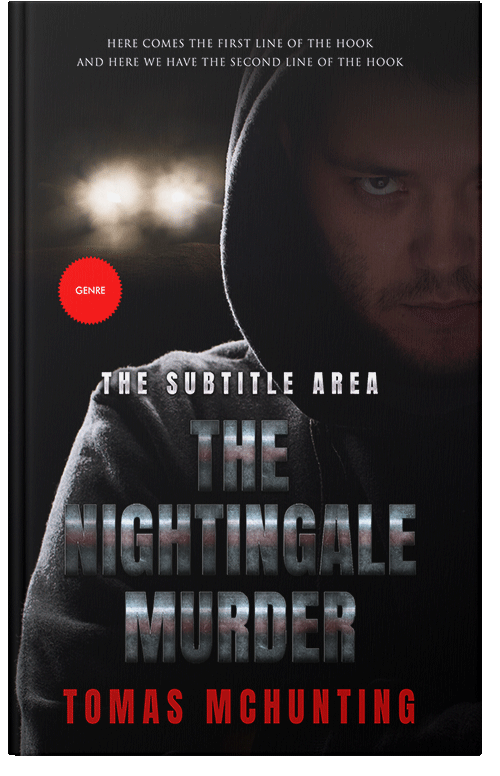 Front view of Premade Paranormal & Urban Book Cover - Old Rose