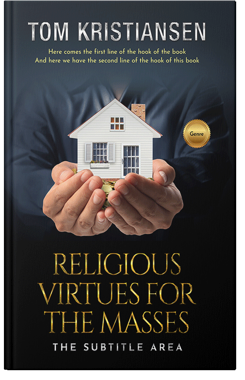 Front view of Premade Business Book Cover - Sorrell Brown