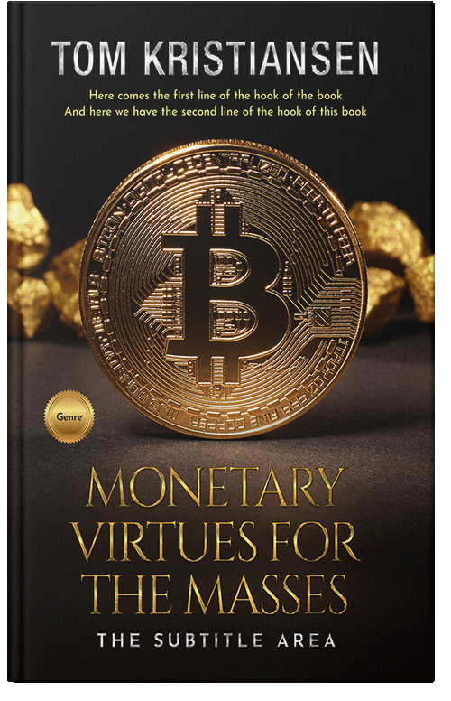 Front view of Premade Business Book Cover - Night Rider