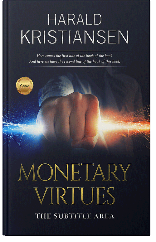 Front view of Premade Business Book Cover - Mirage