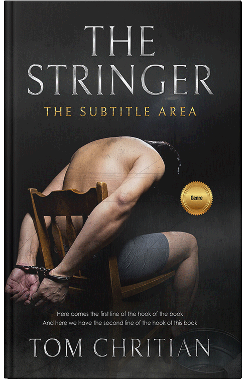 Front view of Premade Mystery & Thriller & Suspense Book Cover - Cod Gray