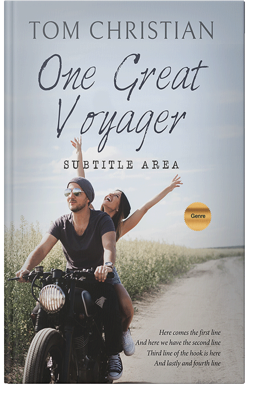 Front view of Premade Romance Book Cover - Iron