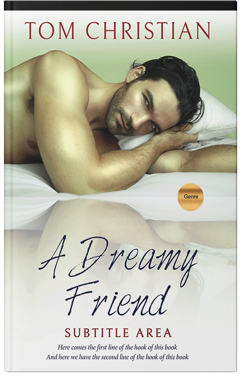 Front view of Premade Erotica Book Cover - Periglacial Blue