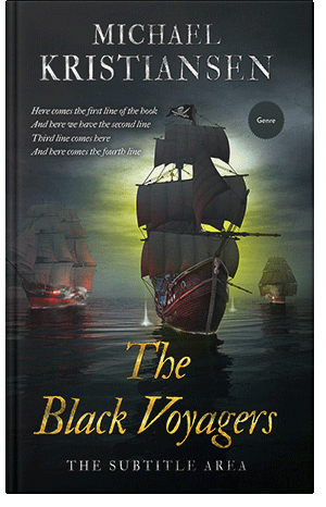 Premade Book Cover Shark