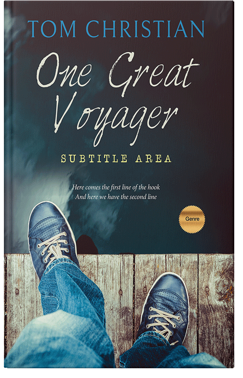 Front view of Premade Teen & Young Adult Book Cover - Ebony Clay