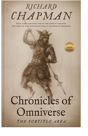 Pre Made Book Cover Vanilla