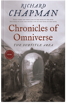 Pre Made Book Cover Gray Suit