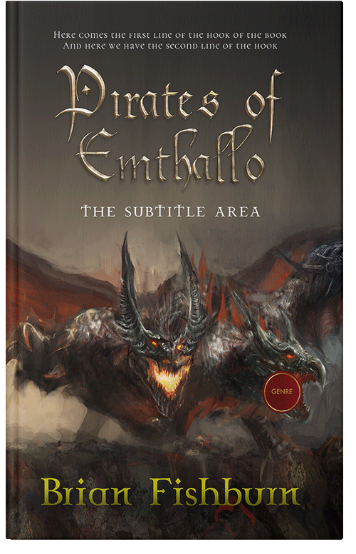 Front view of Premade Fantasy Book Cover - Birch