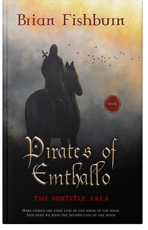 Premade Book Cover Cameo