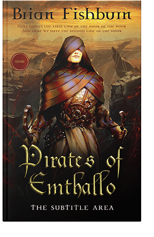 Pre Made Book Cover Tussock