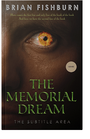 Pre Made Book Cover Crowshead