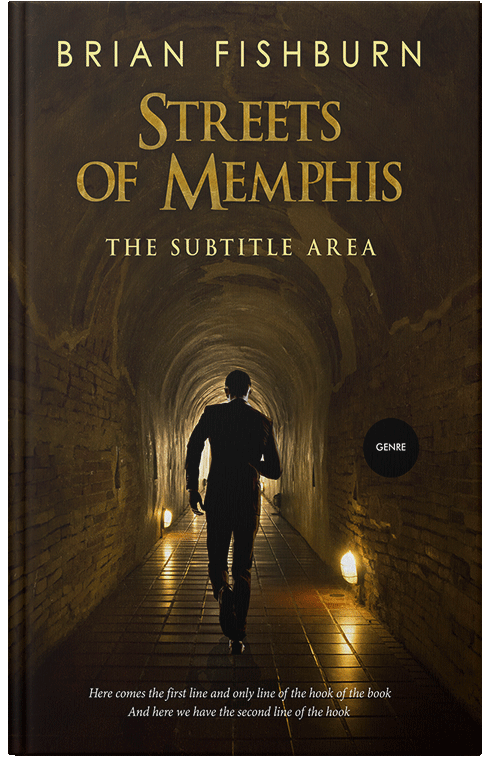 Front view of Premade Mystery & Thriller & Suspense Book Cover - Wood Bark