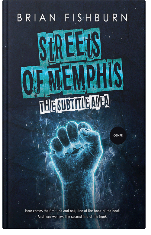 Front view of Premade Action & Adventure Book Cover - Firefly