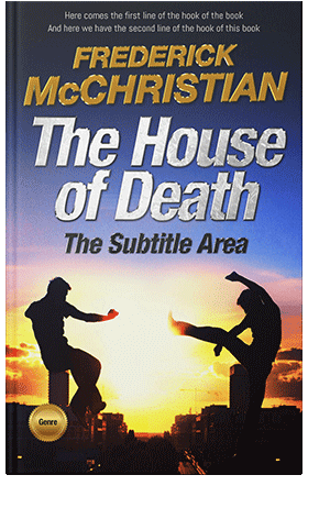 Pre Made Book Cover Steel Gray