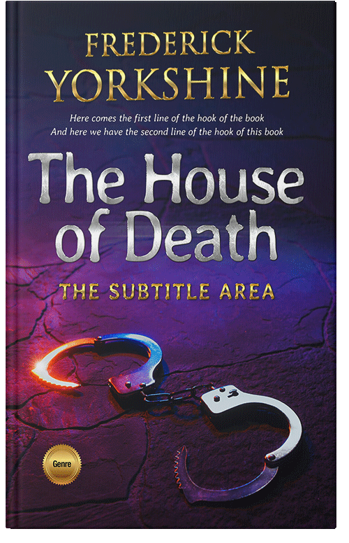 Front view of Premade Mystery & Thriller & Suspense Book Cover - Revolver