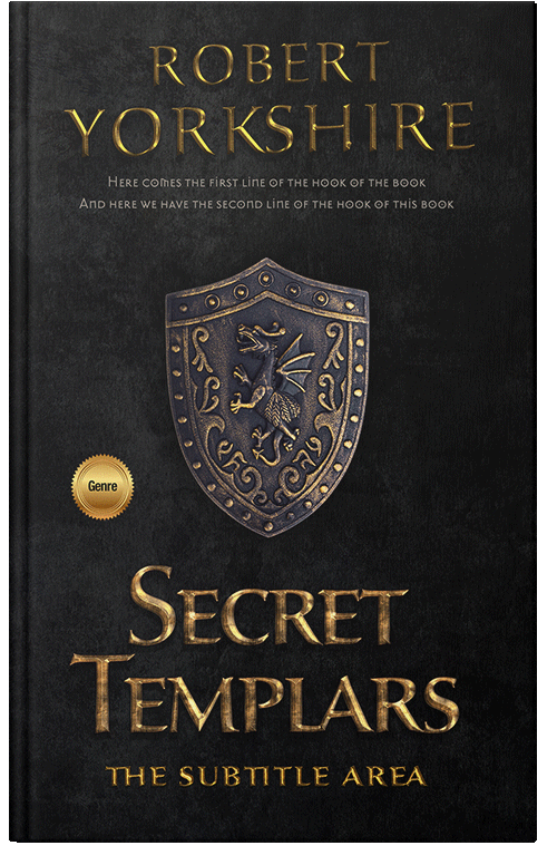 Front view of Premade Historical Book Cover - Woodsmoke