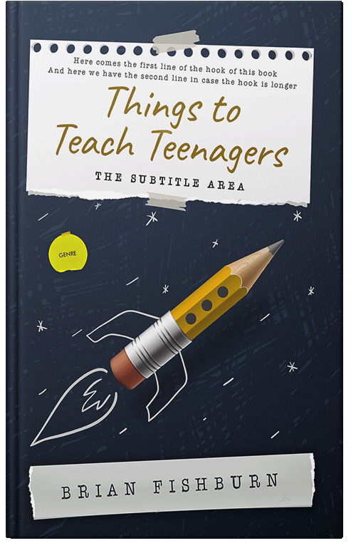 Front view of Premade Family & Parenting Book Cover - Mirage