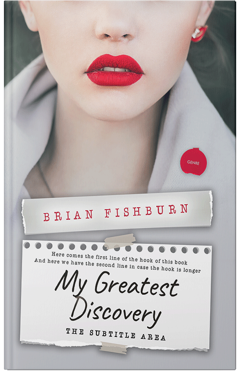 Front view of Premade Teen & Young Adult Book Cover - Swiss Coffee