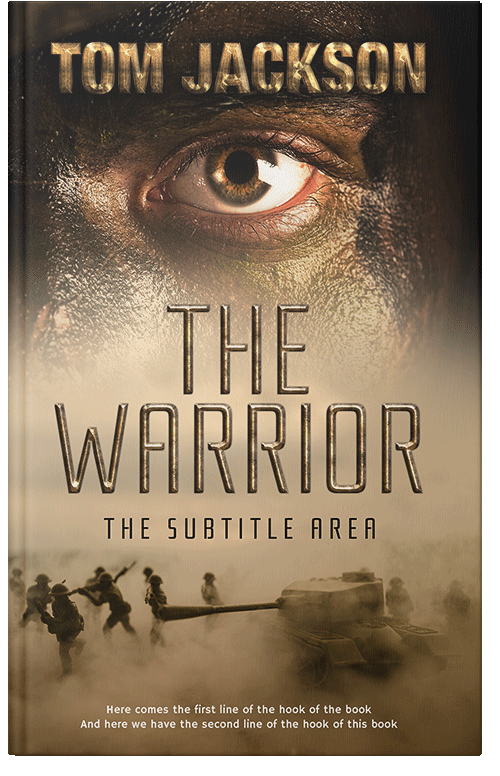 Front view of Premade Action & Adventure Book Cover - Mongoose