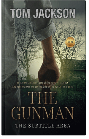 Premade Book Cover Log Cabin