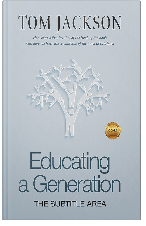 Front view of Premade Family & Parenting Book Cover - Loblolly