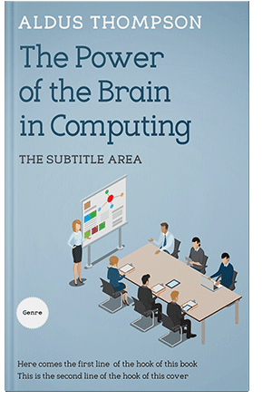 Pre Made Book Cover Casper