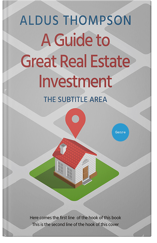 Front view of Premade Business Book Cover - Silver