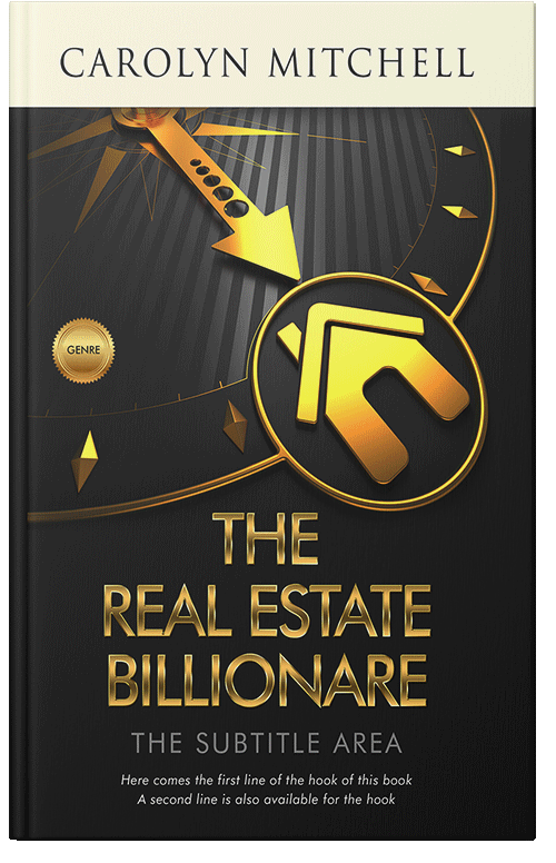 Front view of Premade Business Book Cover - Chalky