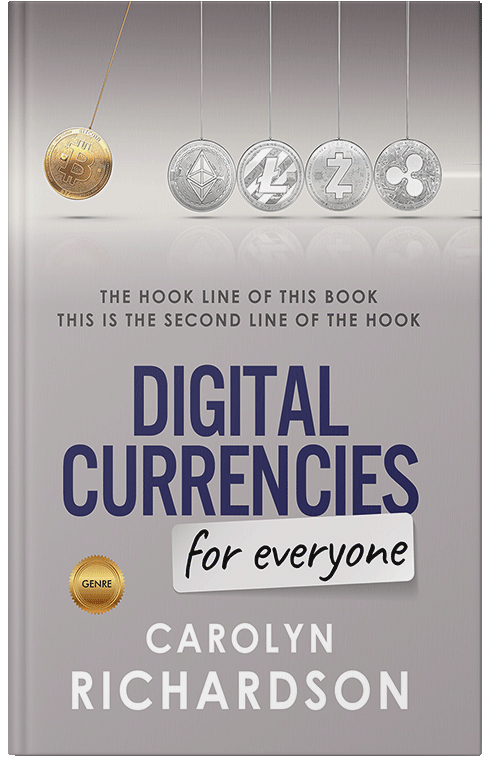 Front view of Premade Business Book Cover - Pale Slate