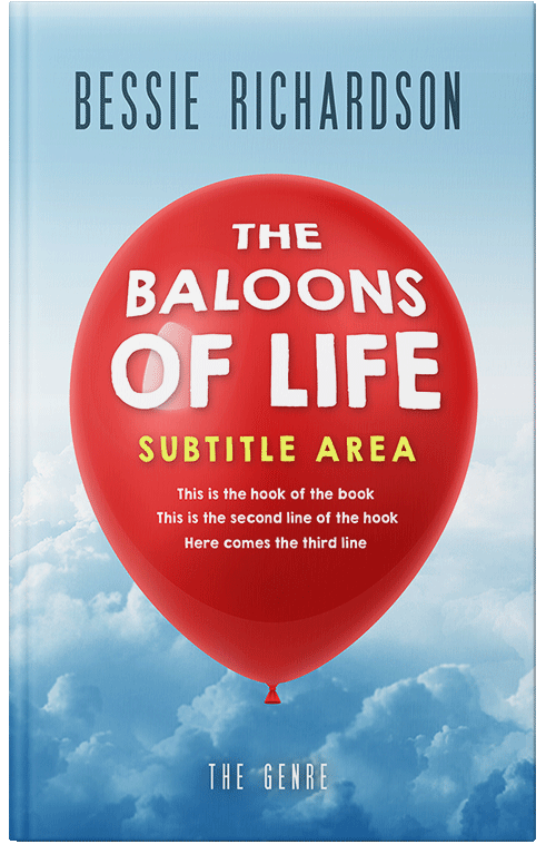 Front view of Premade Self-Improvement & Self-Help Book Cover - Cardinal