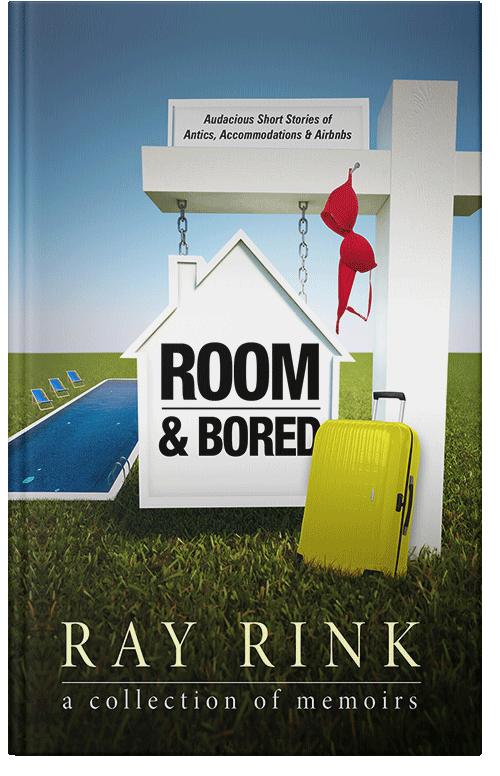 Front view of Premade Travel Book Cover - Rangitoto