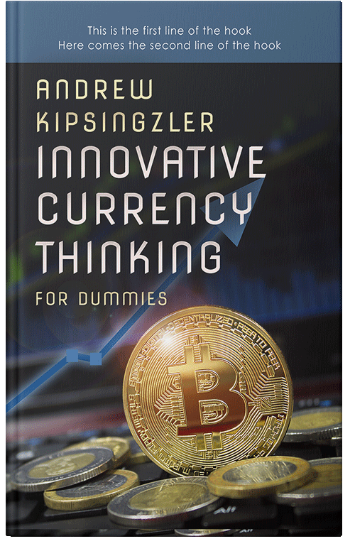 Front view of Premade Business Book Cover - Straw