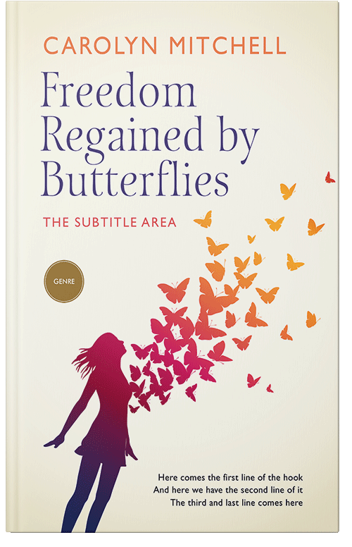 Front view of Premade Self-Improvement & Self-Help Book Cover - Bianca