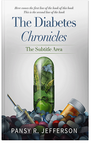 Premade Book Cover Lunar Green