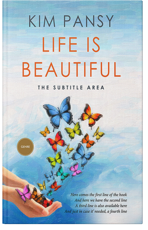 Front view of Premade Self-Improvement & Self-Help Book Cover - Botticelli