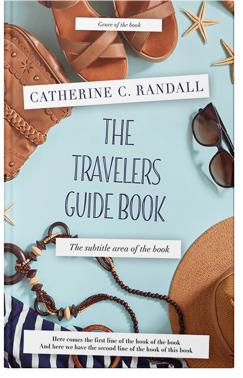 Front view of Premade Travel Book Cover - Botticelli