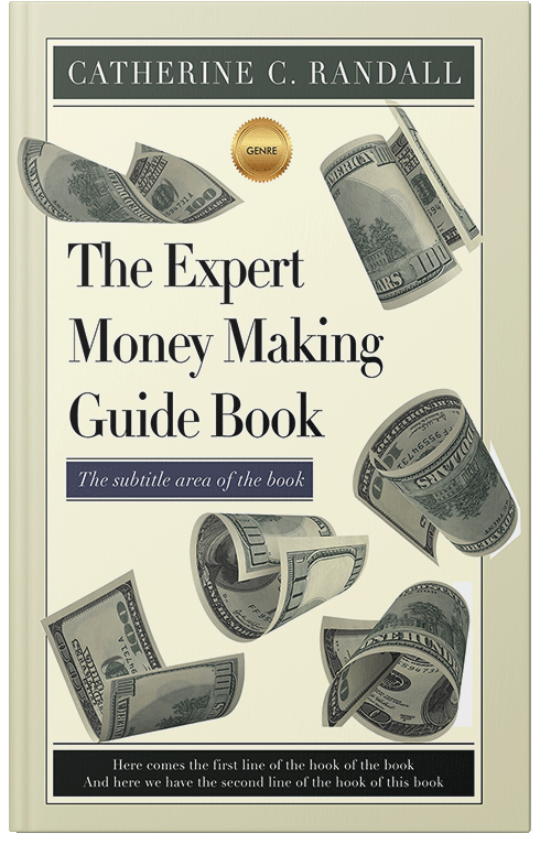 Front view of Premade Business Book Cover - Heavy Metal