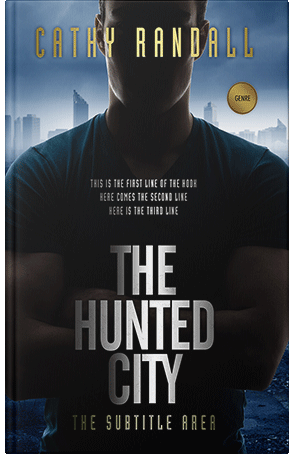 Premade Book Cover Mist Gray