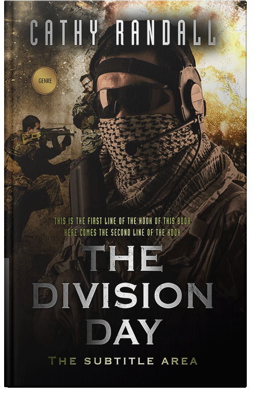 Front view of Premade Mystery & Thriller & Suspense Book Cover - Indian Khaki