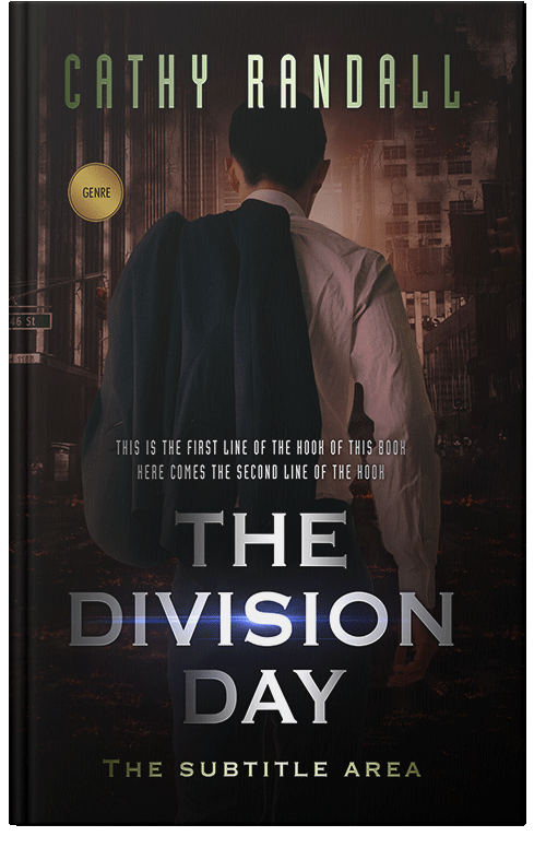 Front view of Premade Business Book Cover - Cod Gray