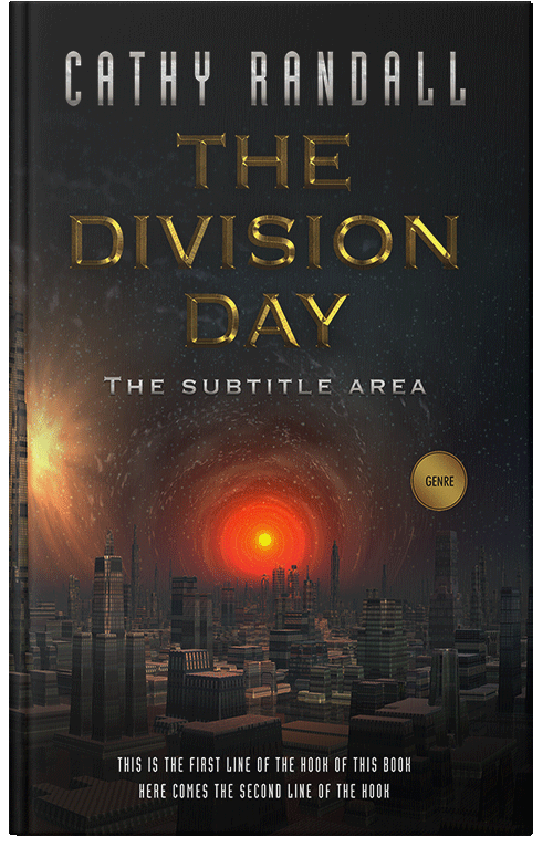Front view of Premade Science Fiction Book Cover - Cod Gray