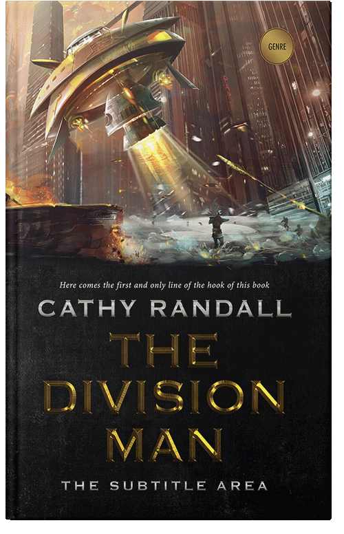 Front view of Premade Science Fiction Book Cover - Gondola