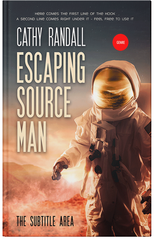 Front view of Premade Science Fiction Book Cover - Thunder