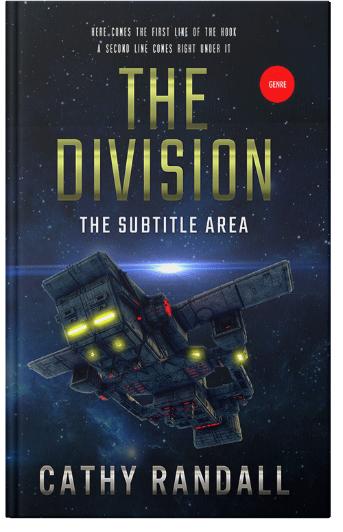 Front view of Premade Science Fiction Book Cover - Ebony