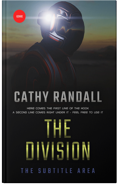 Front view of Premade Science Fiction Book Cover - Hillary