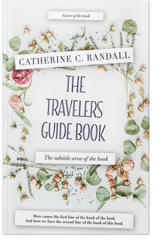 Front view of Premade Romance Book Cover - Cararra